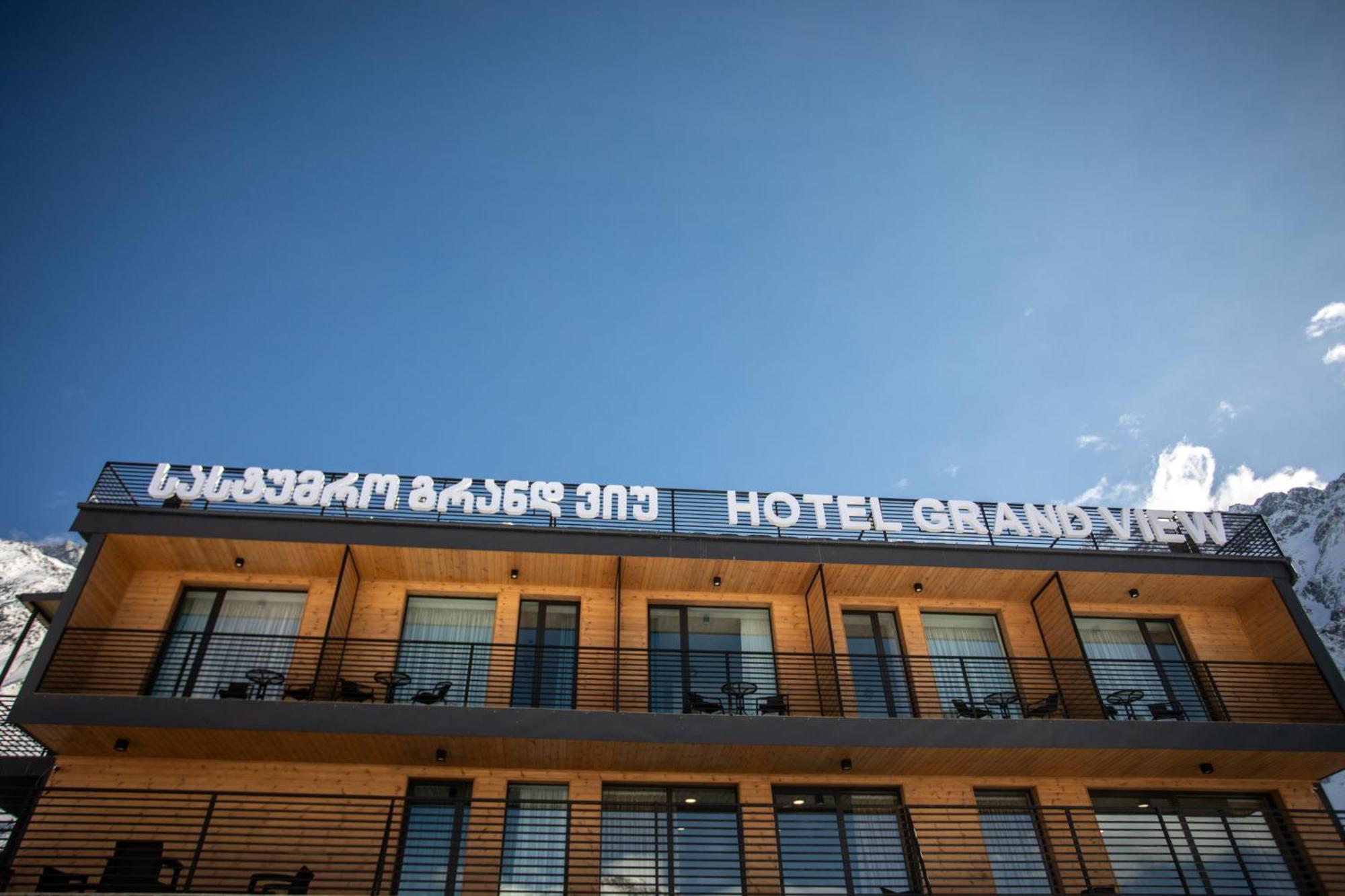 Kazbegi Hotel Grand View Eksteriør bilde