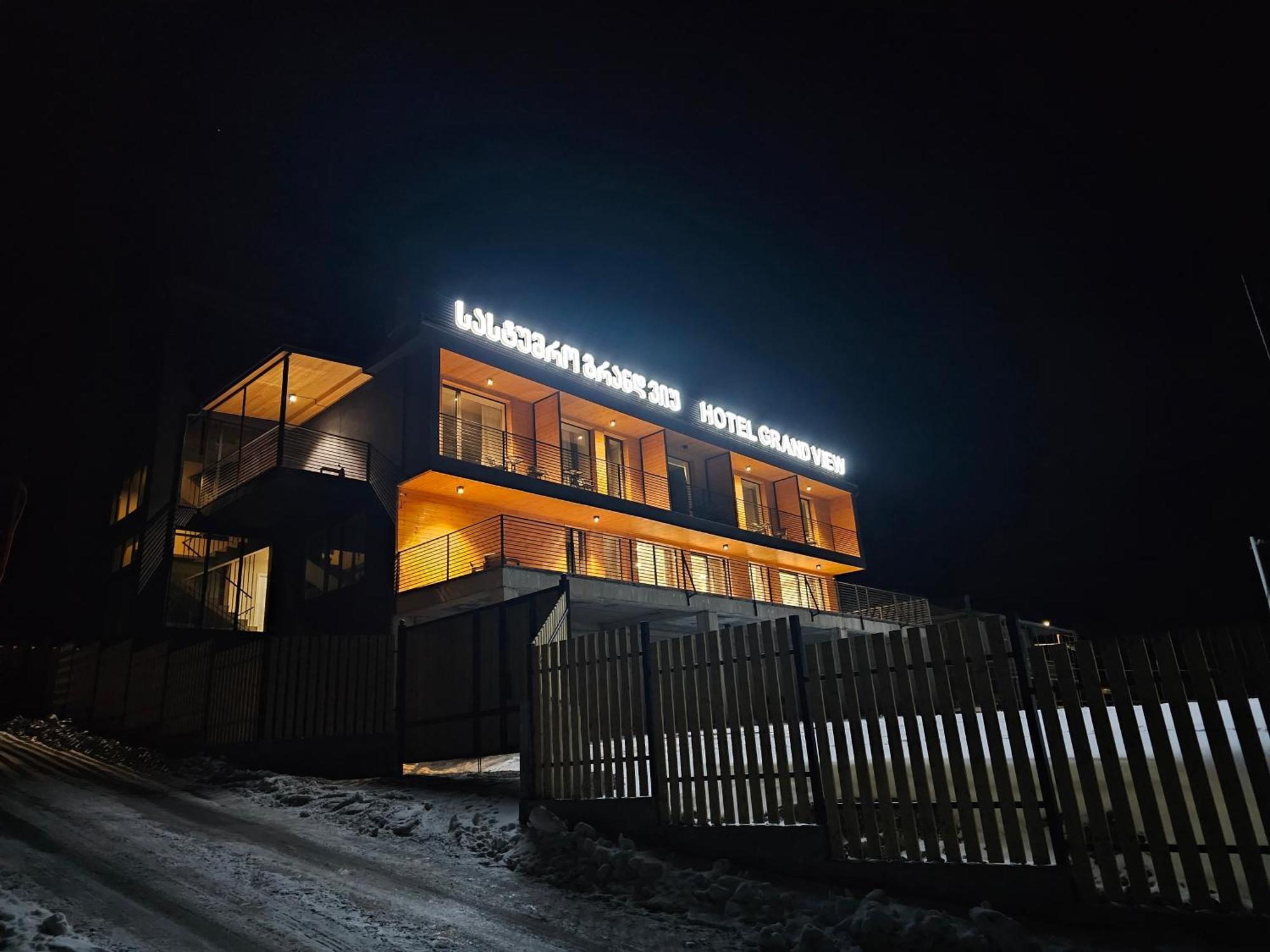 Kazbegi Hotel Grand View Eksteriør bilde